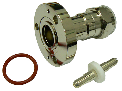 7/8″ EIA flange to 7/16″ DIN male adaptor, includes O ring, bullet and securing bolts